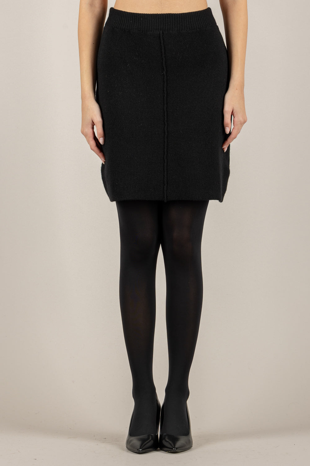 VICOLO - 77319F -  GONNA IN MAGLIA