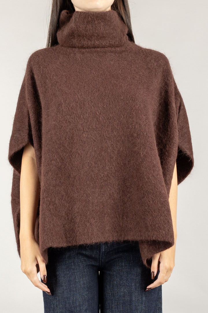 KONTATTO - 3M0864C -MAGLIA OVER COLLO ROTOLINO