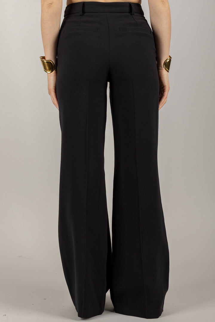 TENSIONE IN - 25P7454 - PANTALONE PALAZZO CON TASCHE
