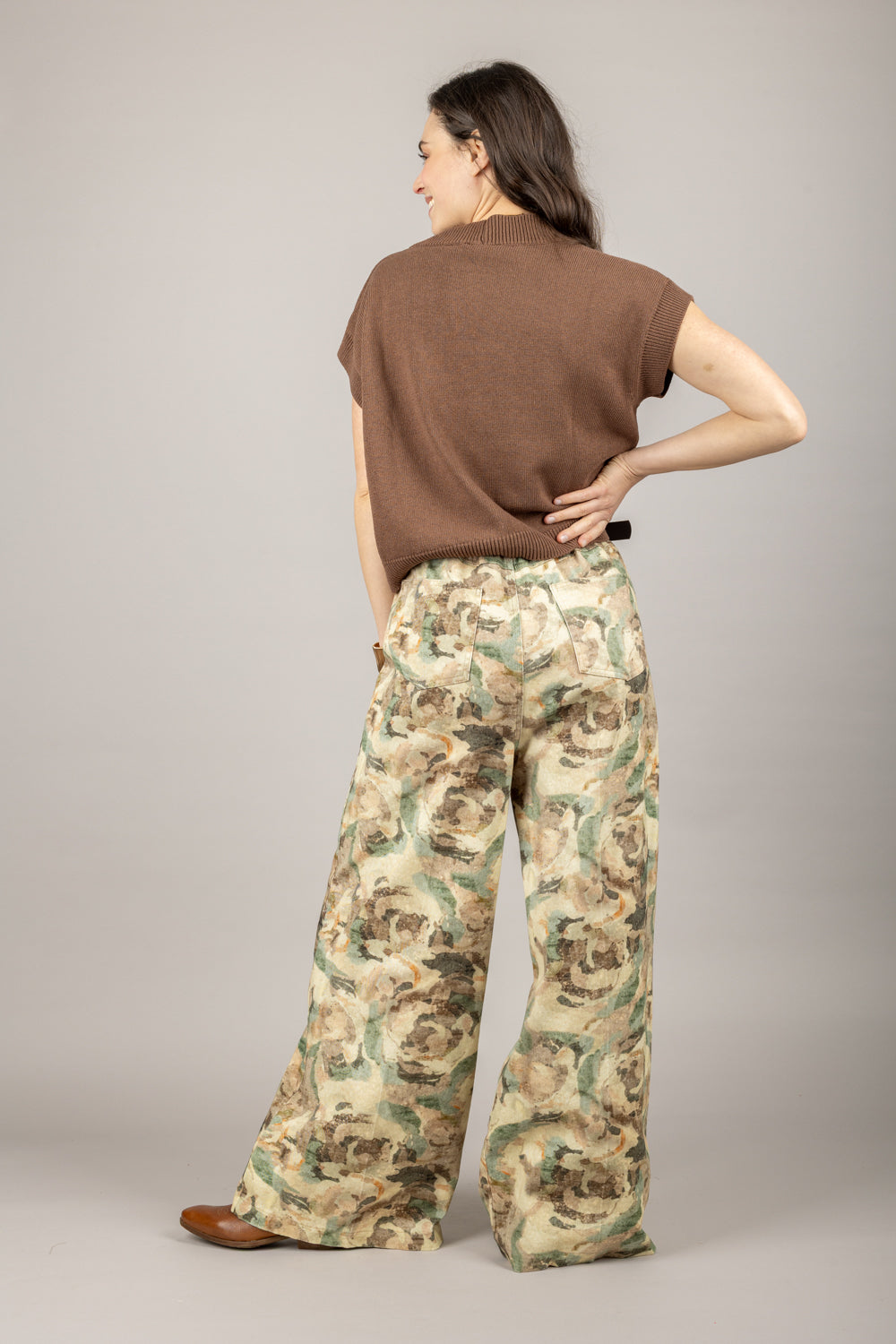 VICOLO - TD1368 - PANTALONE CAMOUFLAGE