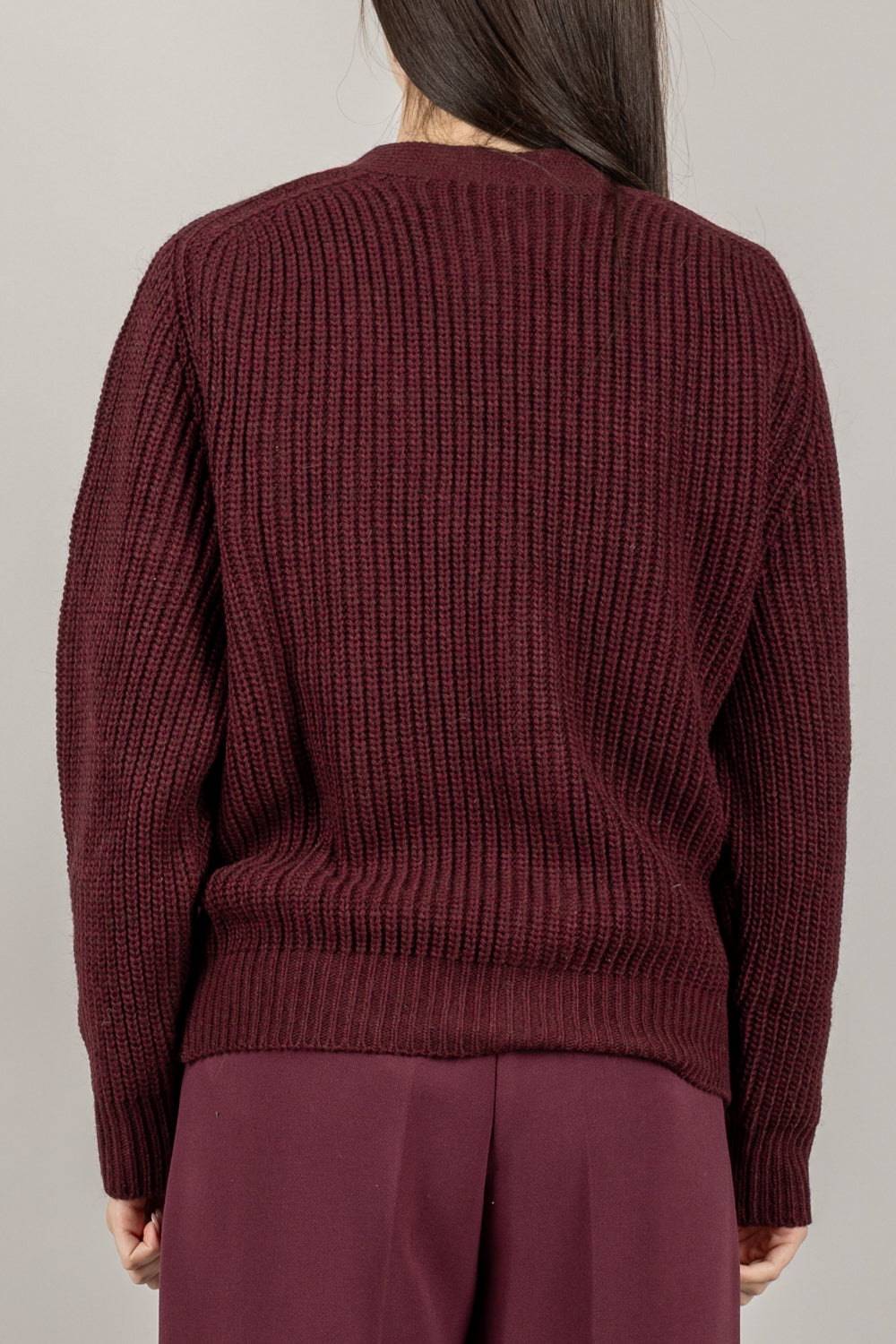 TENSIONE IN - D80942 - CARDIGAN IN MAGLIA