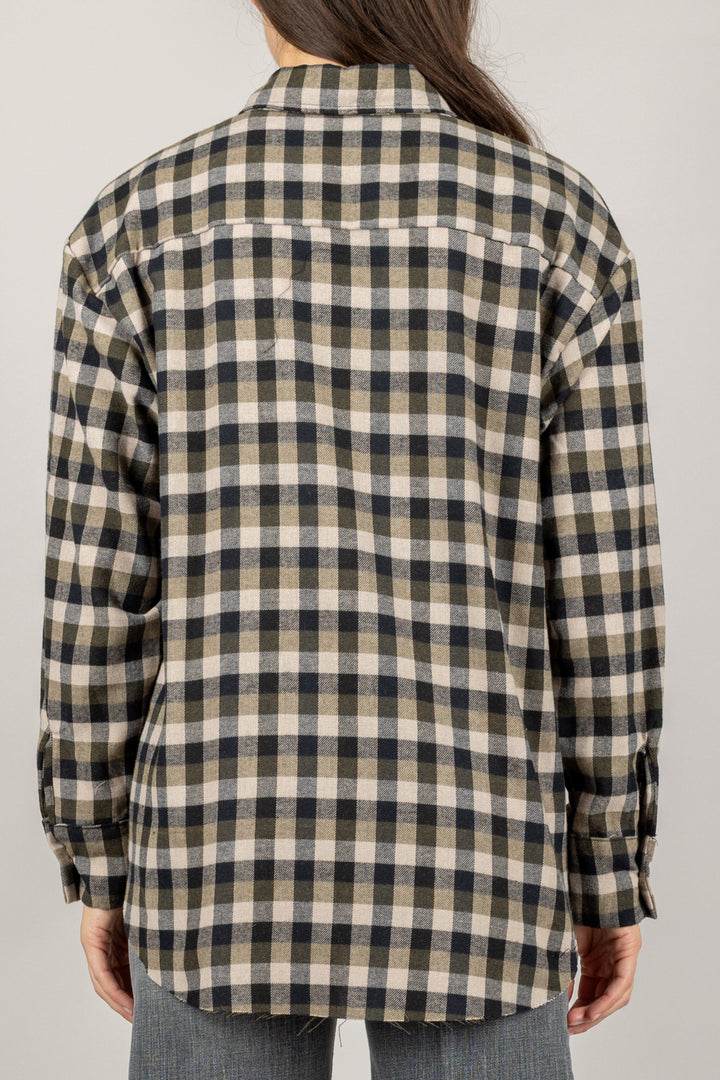 VICOLO - TF1681 - CAMICIA FLANELLA CHECK