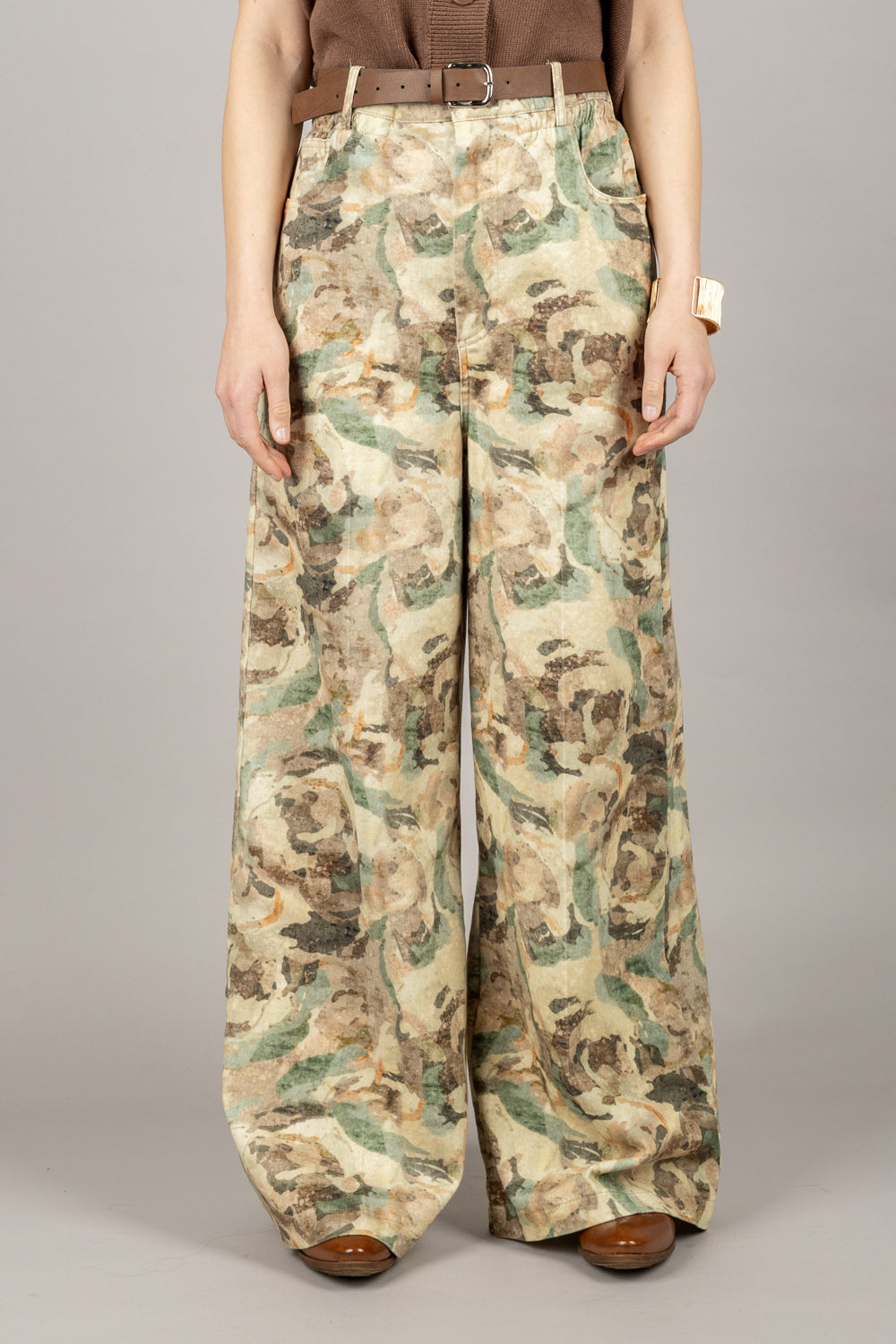 VICOLO - TD1368 - PANTALONE CAMOUFLAGE