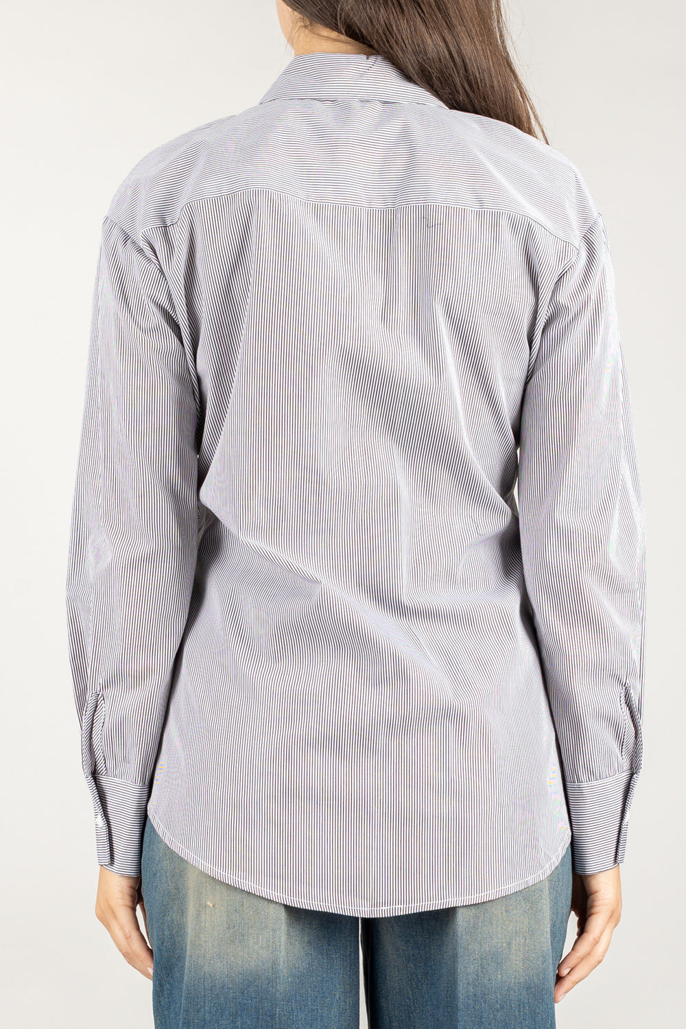 TENSIONE IN - 26C813 - CAMICIA OVER RIGATA