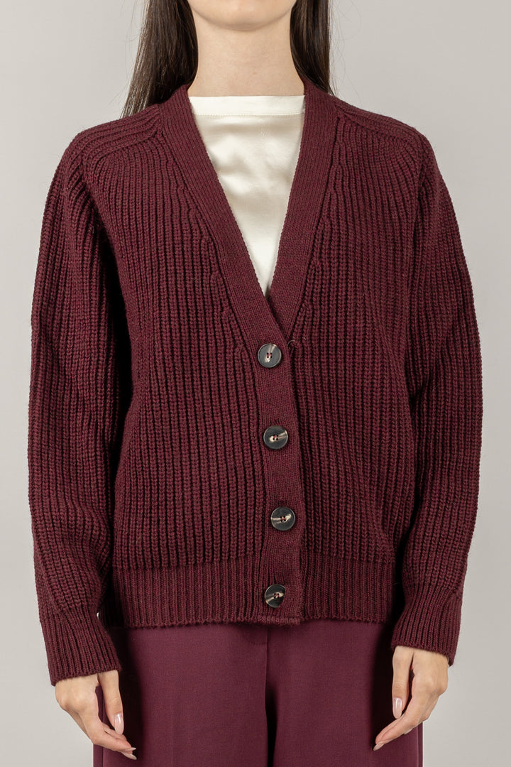 TENSIONE IN - D80942 - CARDIGAN IN MAGLIA