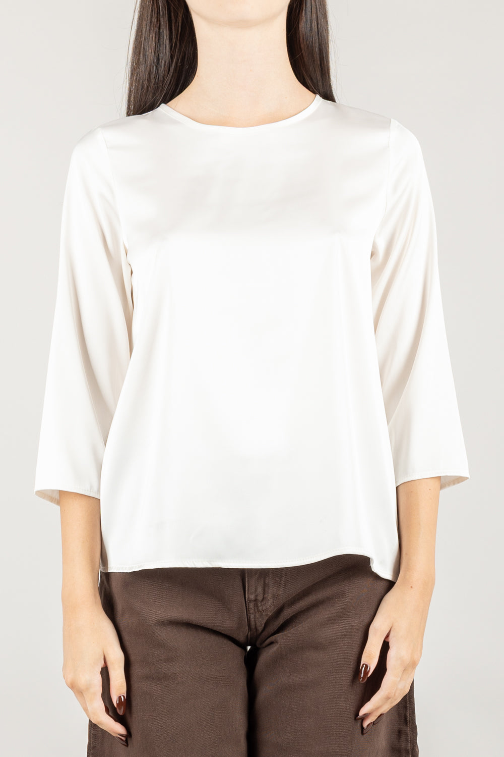 IMPERIAL - CDP0KDG - MAGLIA MEZZA MANICA SATIN