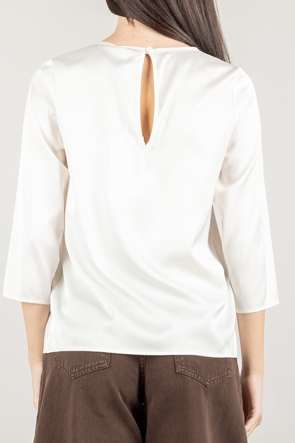 IMPERIAL - CDP0KDG - MAGLIA MEZZA MANICA SATIN