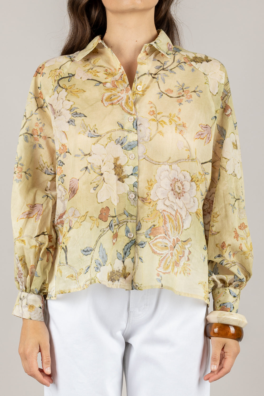 DIXIE - CDSAWZP - CAMICIA STAMPA FLOREALE