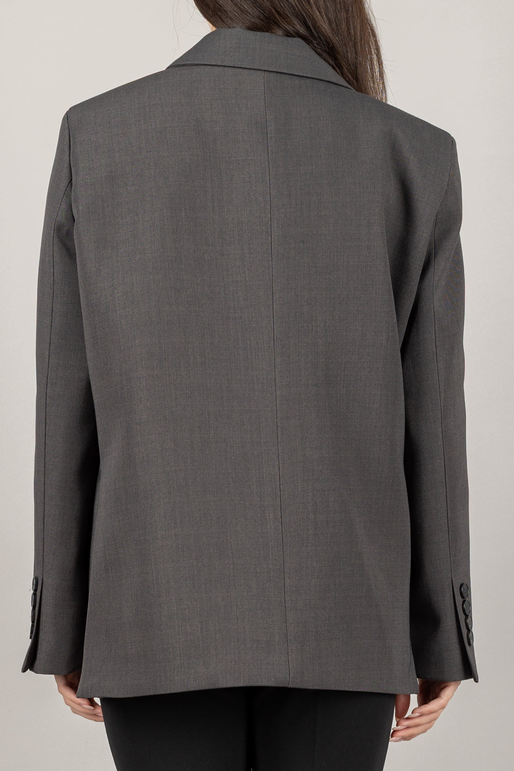 VICOLO - TF1701 - GIACCA CON CHIUSURA ASIMMETRICA