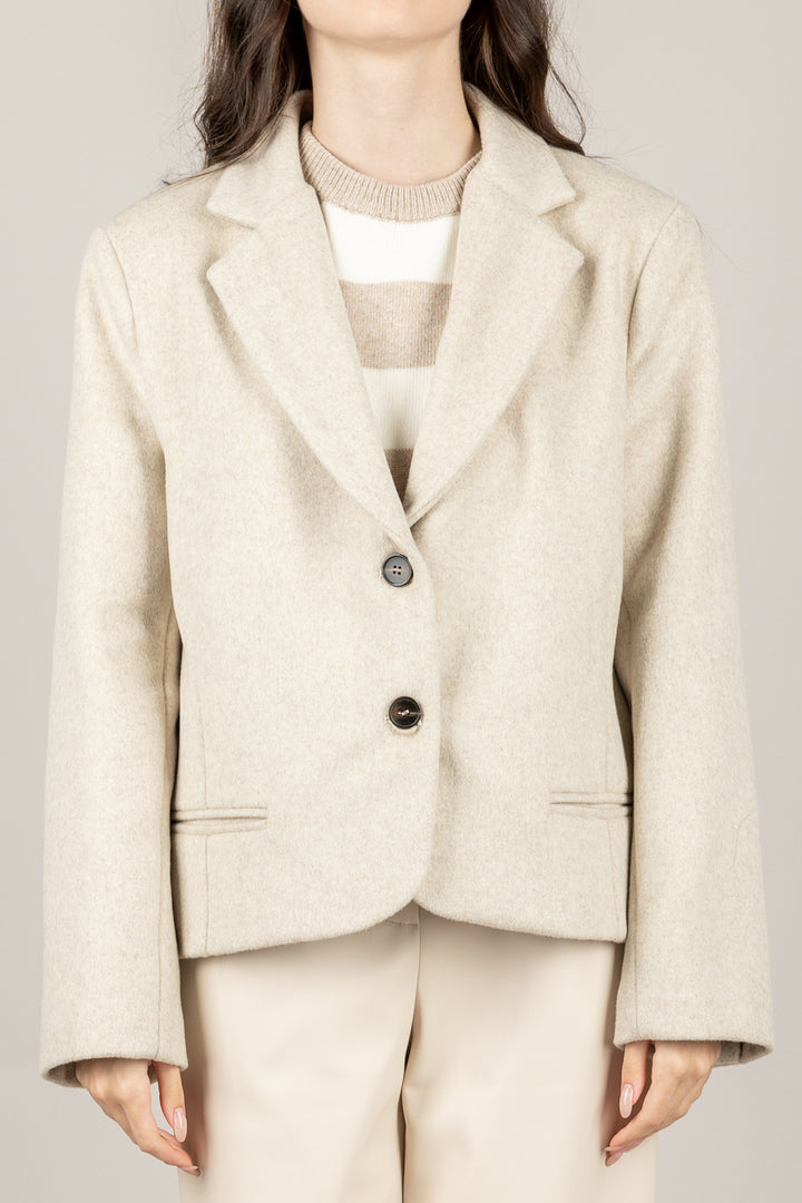 TENSIONE IN - 26B1362 - GIACCA OVER DUE BOTTONI