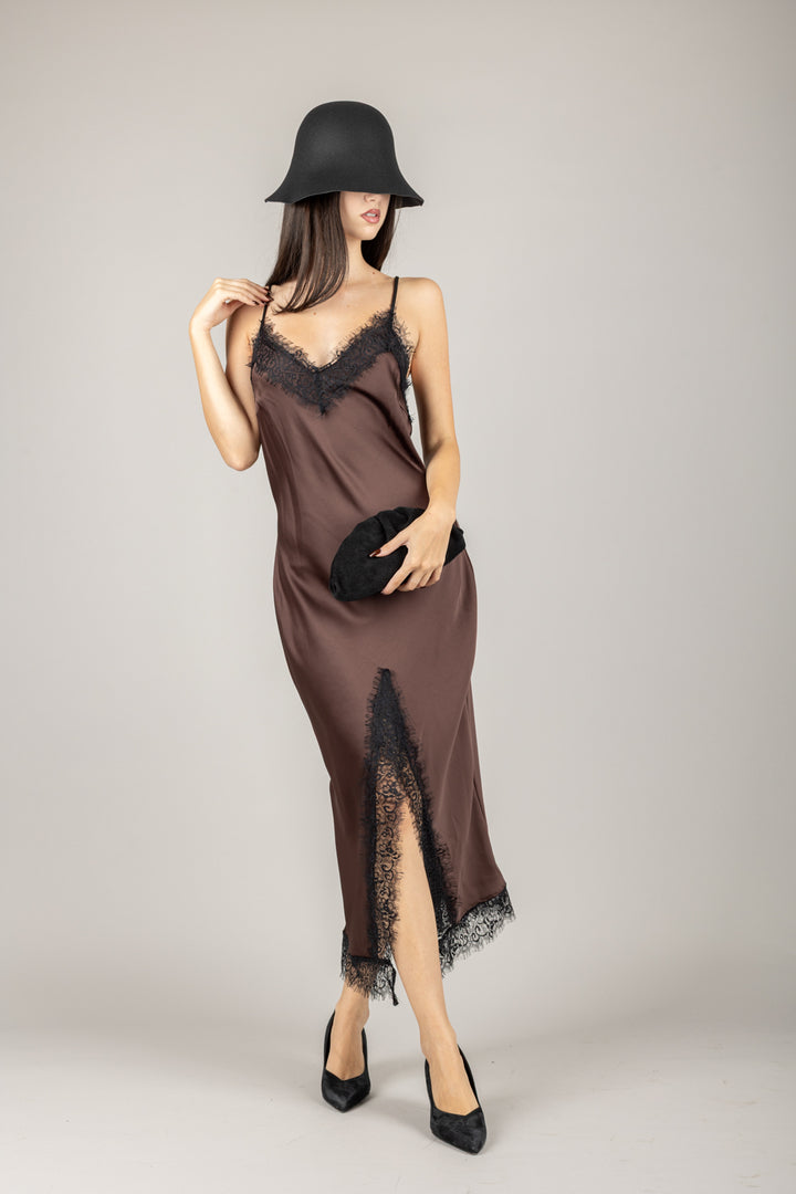 TENSIONE IN - FW250040 - ABITO PIZZO