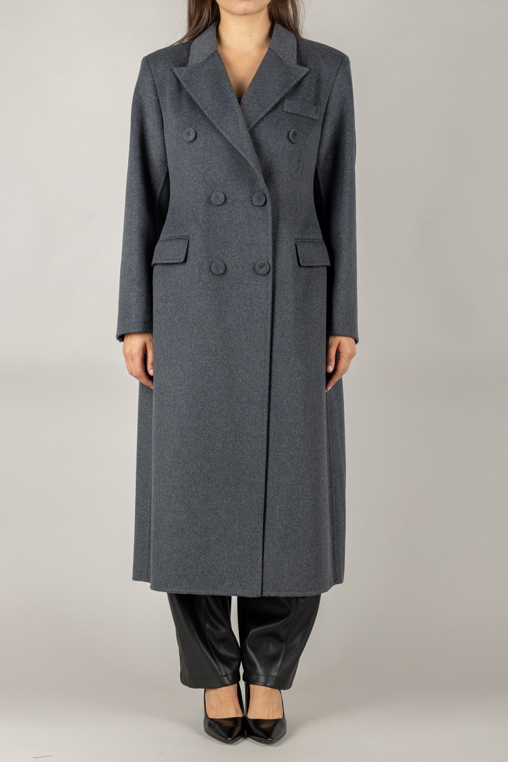 VICOLO - TF0059 - CAPPOTTO HAND MADE DOPPIO PETTO