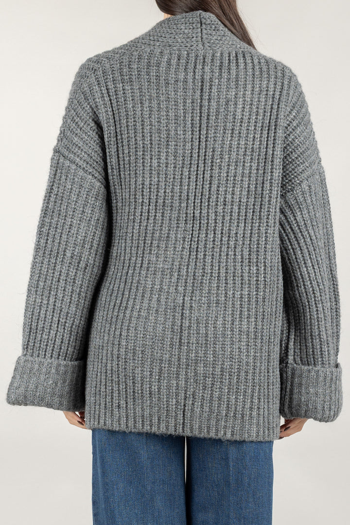 KONTATTO - 3M0924C - CARDIGAN CON CINTA