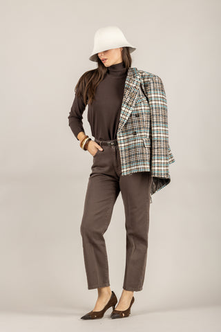 VICOLO - 22202F - MAGLIA COLLO ALTO