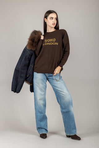 DIXIE - M223Y186 - MAGLIA GIROCOLLO CON SCRITTA
