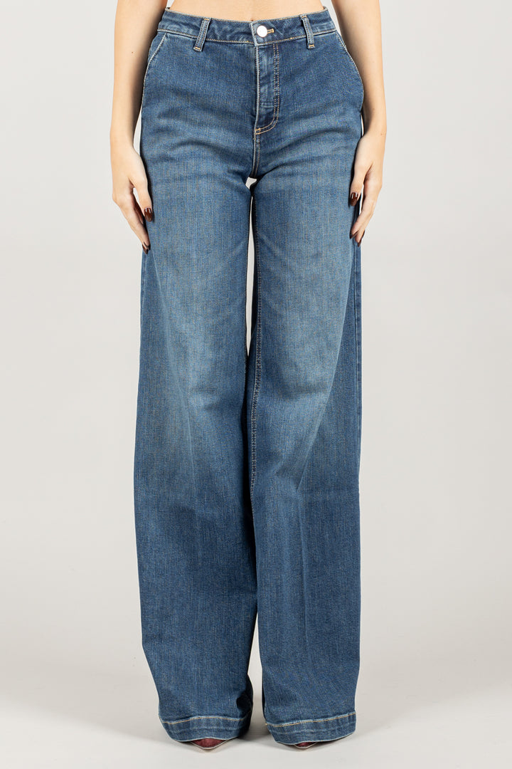 VICOLO - DF5103 - JEANS ELENA GAMBA DRITTA