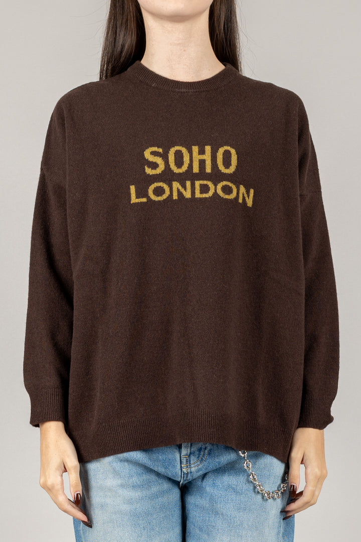 DIXIE - M223Y186 - MAGLIA GIROCOLLO CON SCRITTA