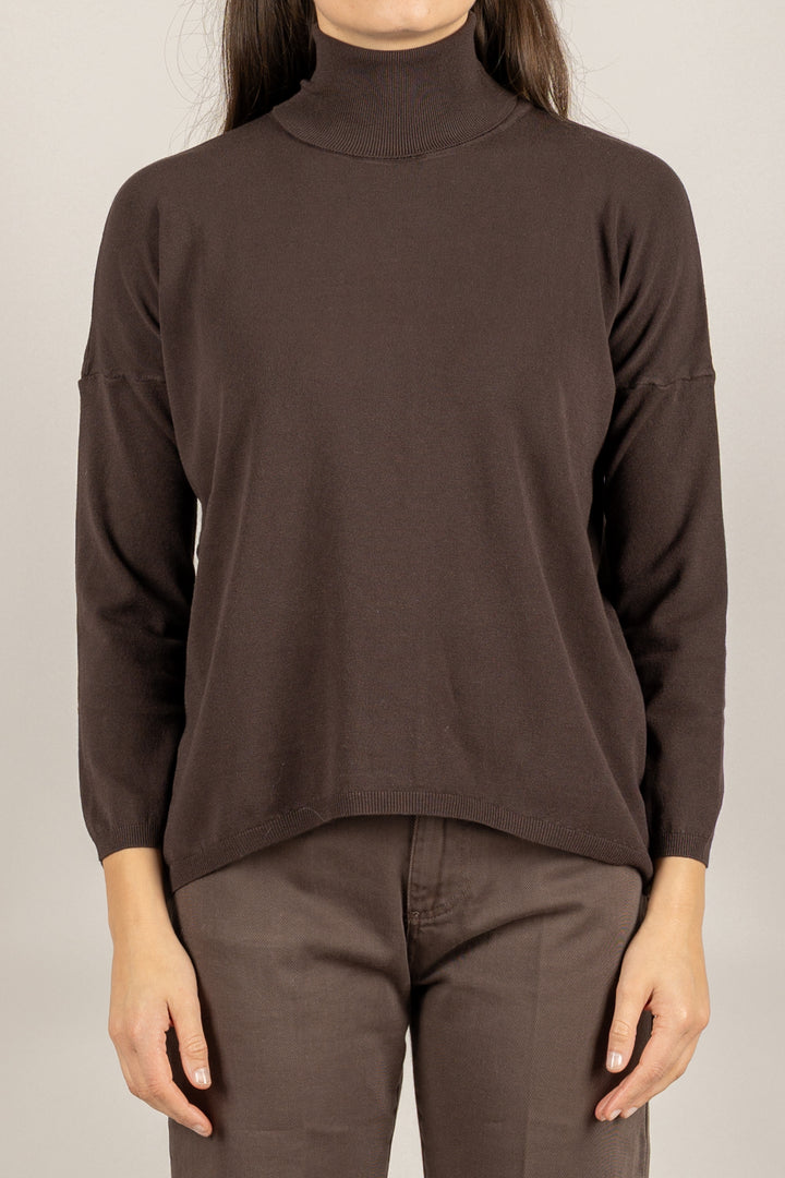 VICOLO - 22202F - MAGLIA COLLO ALTO