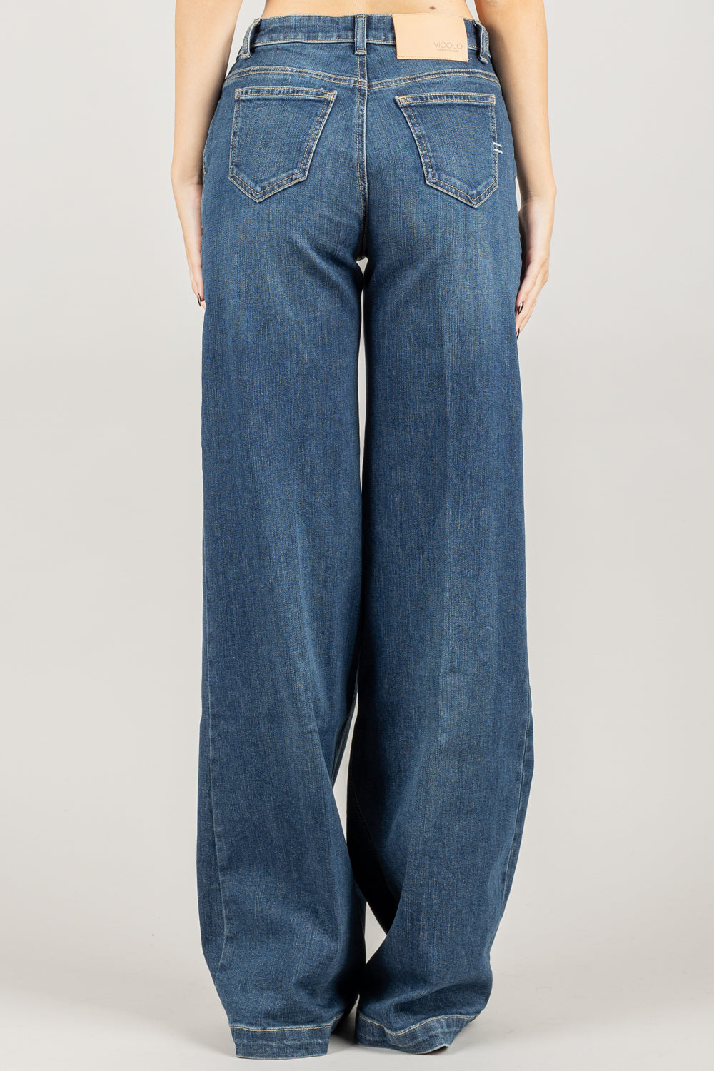 VICOLO - DF5103 - JEANS ELENA GAMBA DRITTA