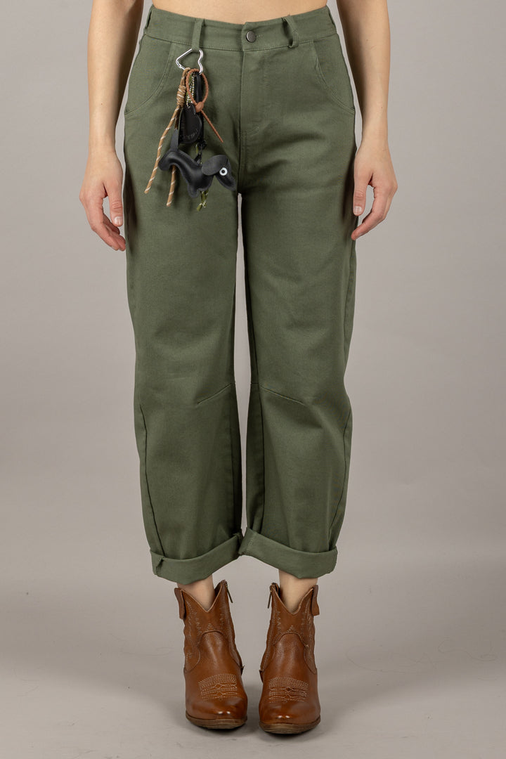TENSIONE IN - PA5137-GAD - PANTALONE CON CHARM