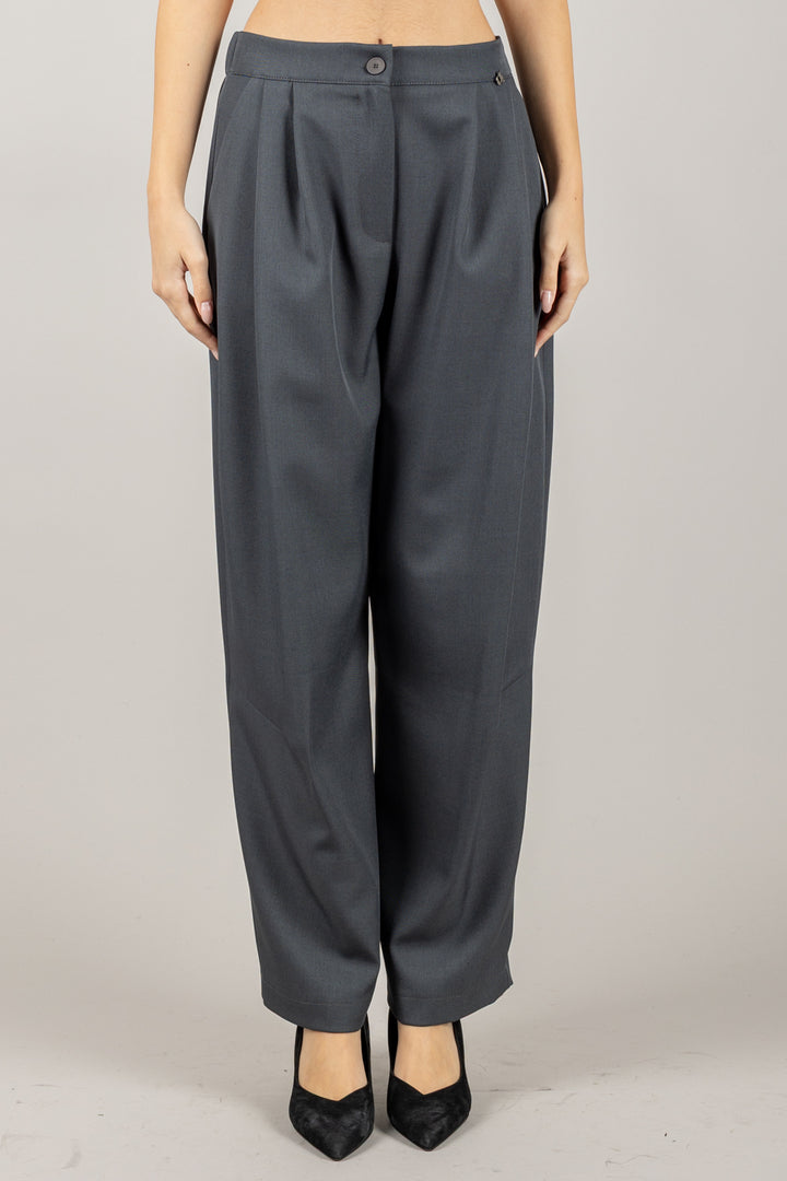 DIXIE - P845Y157 - PANTALONE CON PINCES E COULISSE