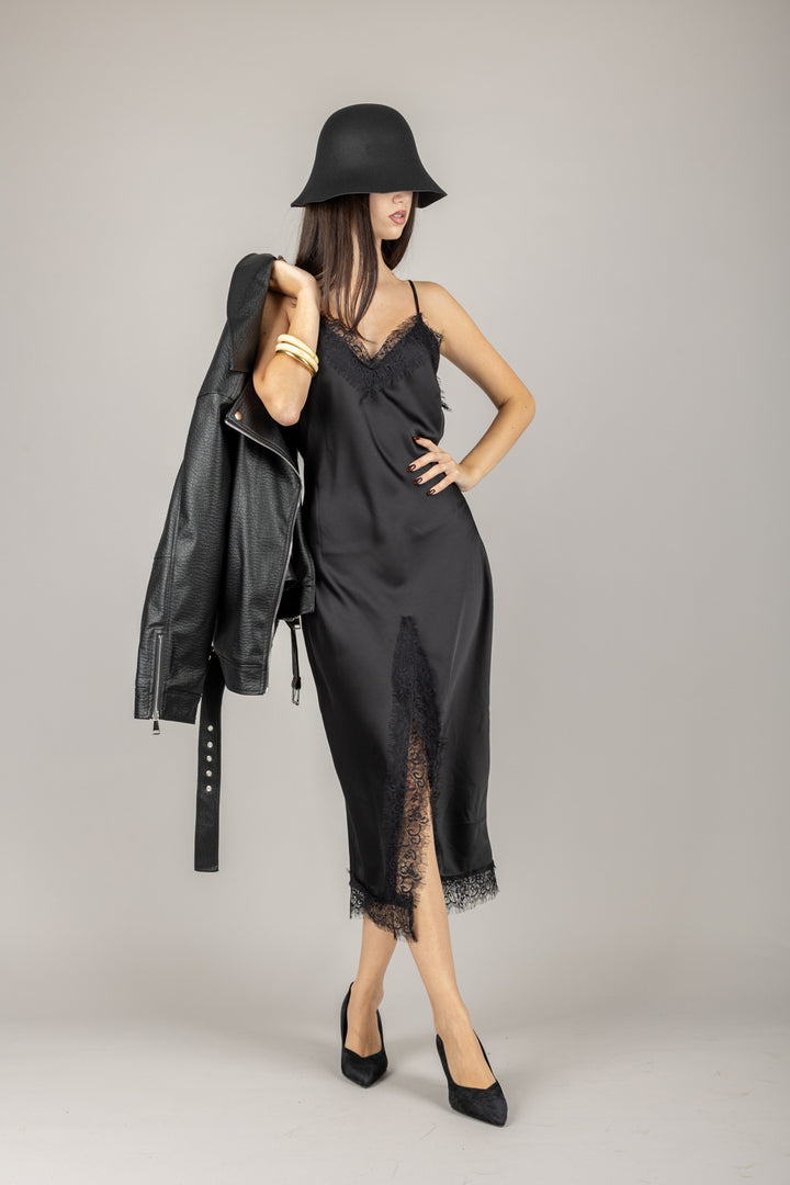 TENSIONE IN - FW250040 - ABITO PIZZO