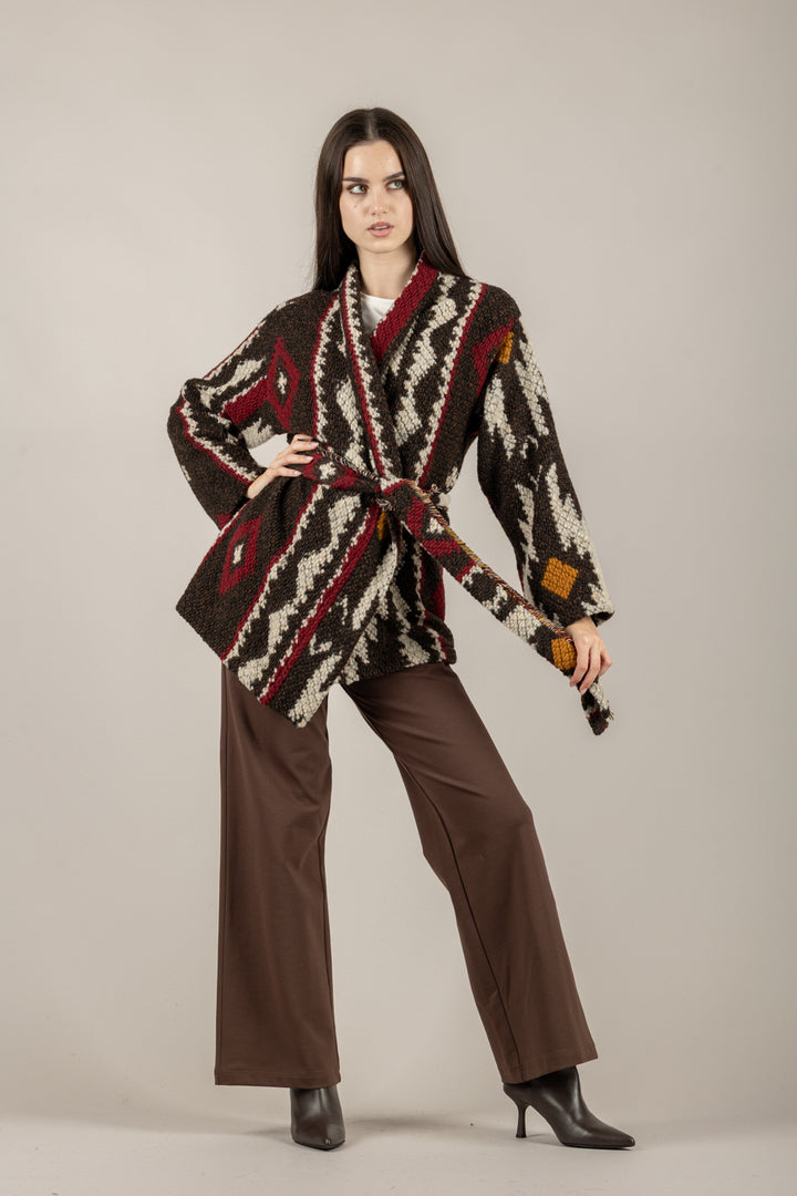 TENSIONE IN - 225219-1 - PANTALONE PALAZZO PUNTO MILANO