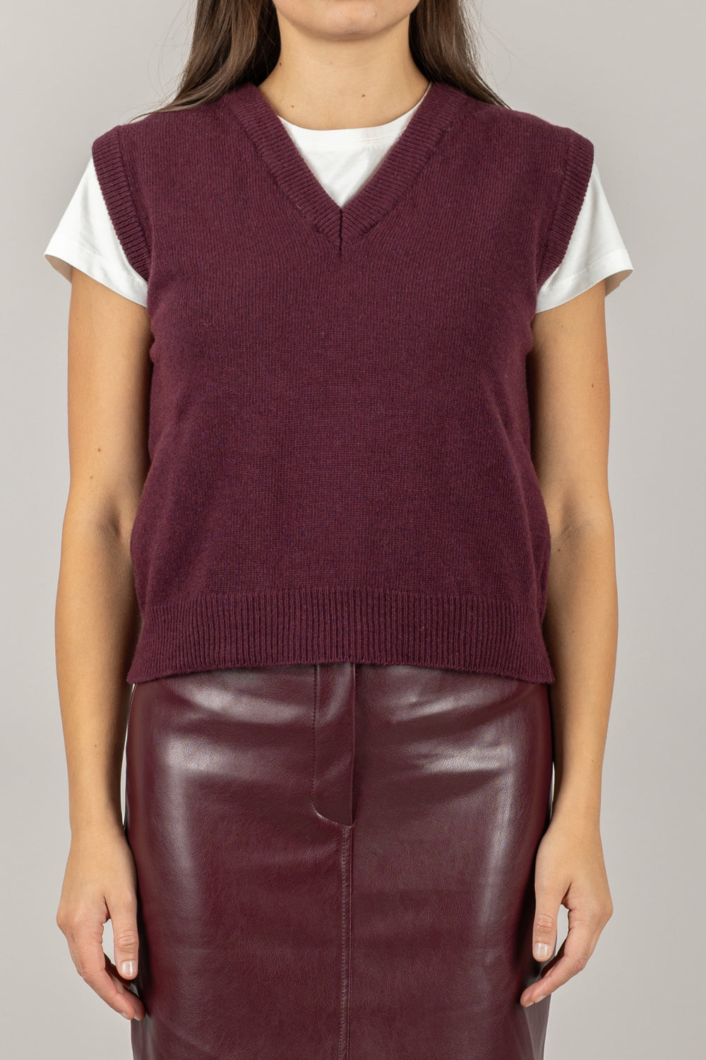 TENSIONE IN - D80968 - GILET SCOLLO A V