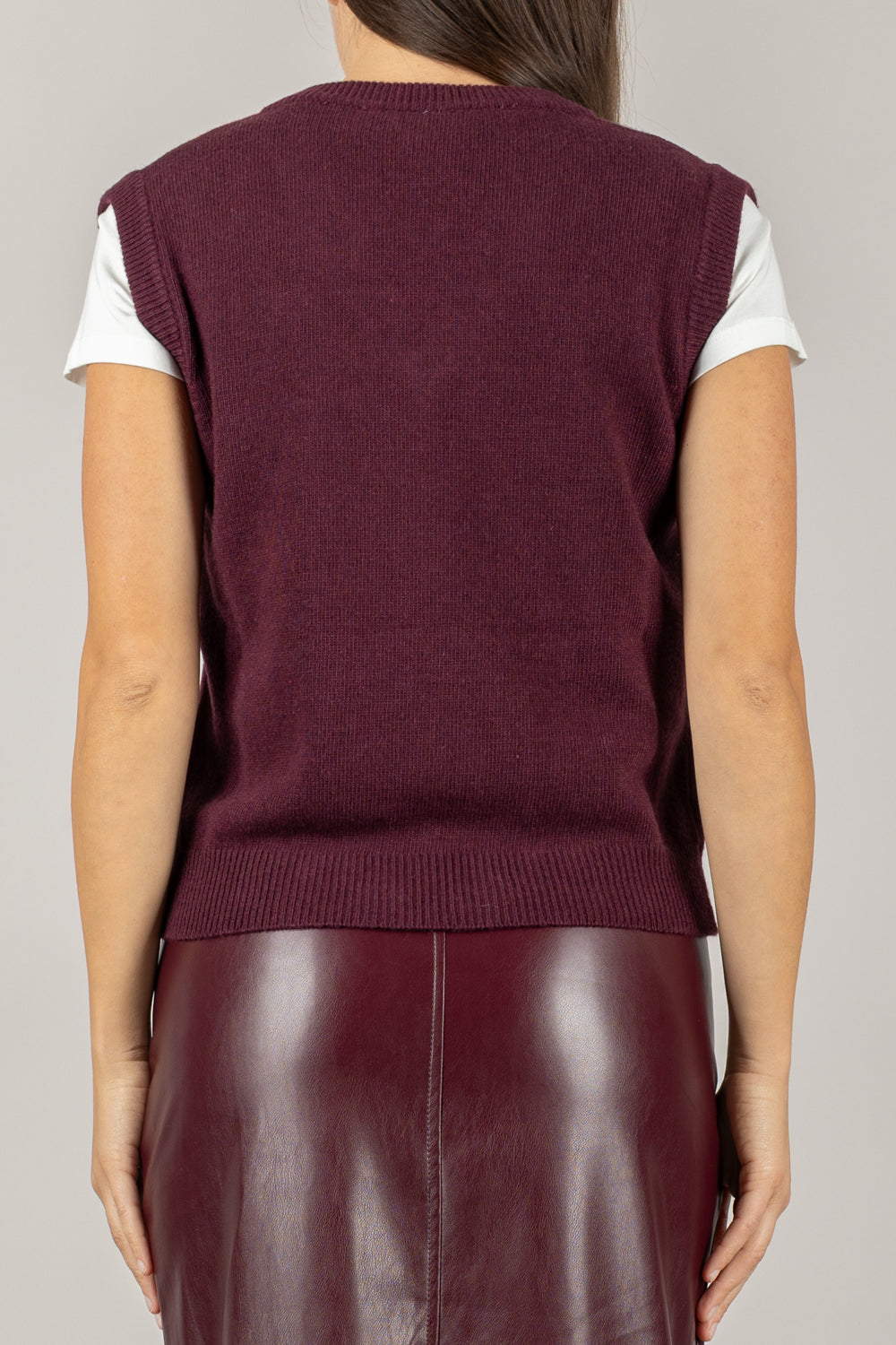 TENSIONE IN - D80968 - GILET SCOLLO A V