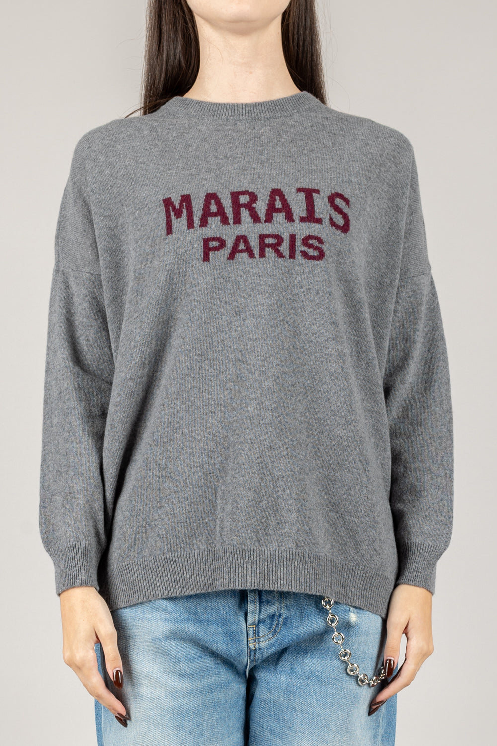 DIXIE - M223Y186 - MAGLIA GIROCOLLO CON SCRITTA