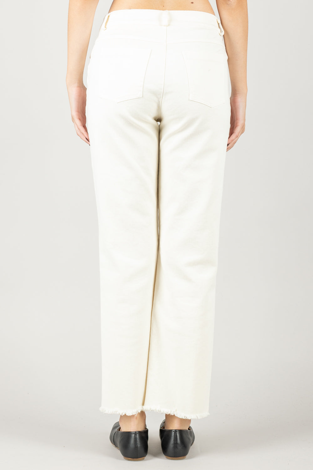 TENSIONE IN - PA5365 - JEANS DRITTO SFRANGIATO