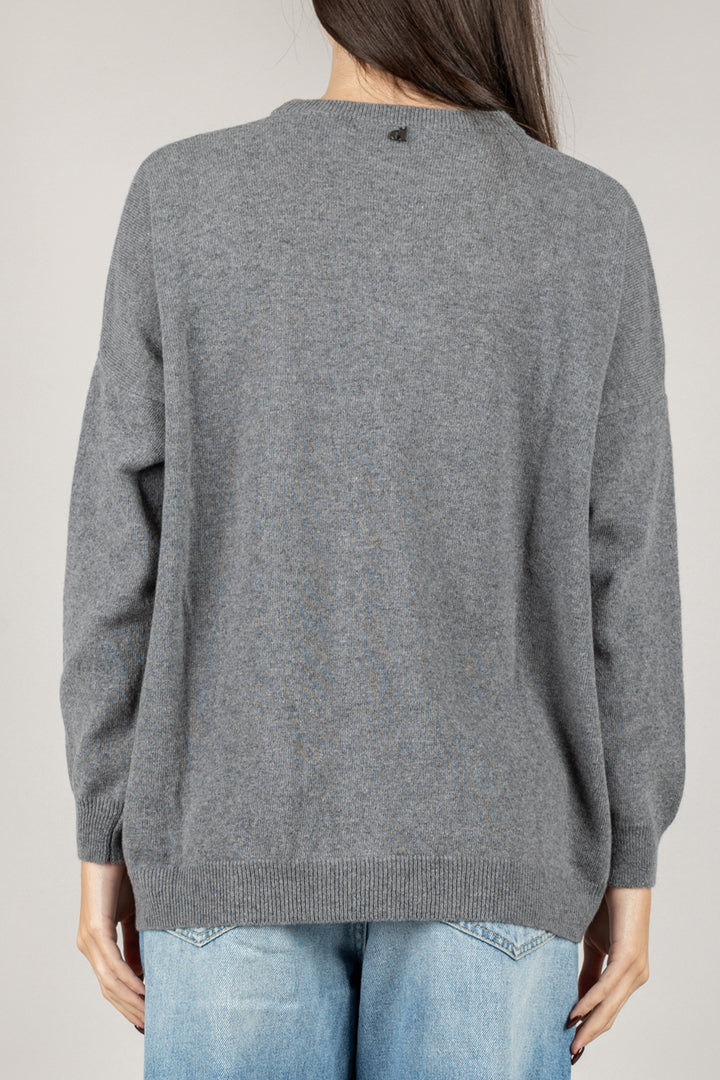 DIXIE - M223Y186 - MAGLIA GIROCOLLO CON SCRITTA