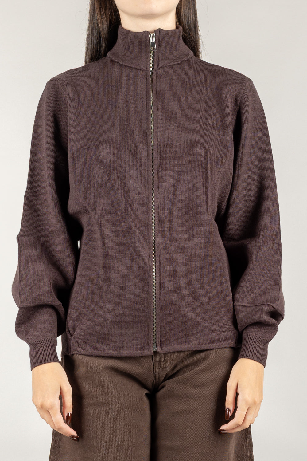 KONTATTO - 3M0947C - CARDIGAN CON ZIP