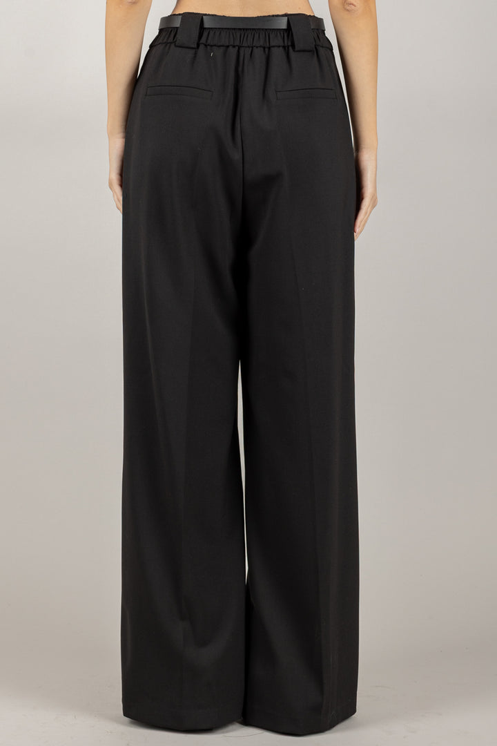 TENSIONE IN - 26P1046 - PANTALONE GAMBA DRITTA CON CINTURA