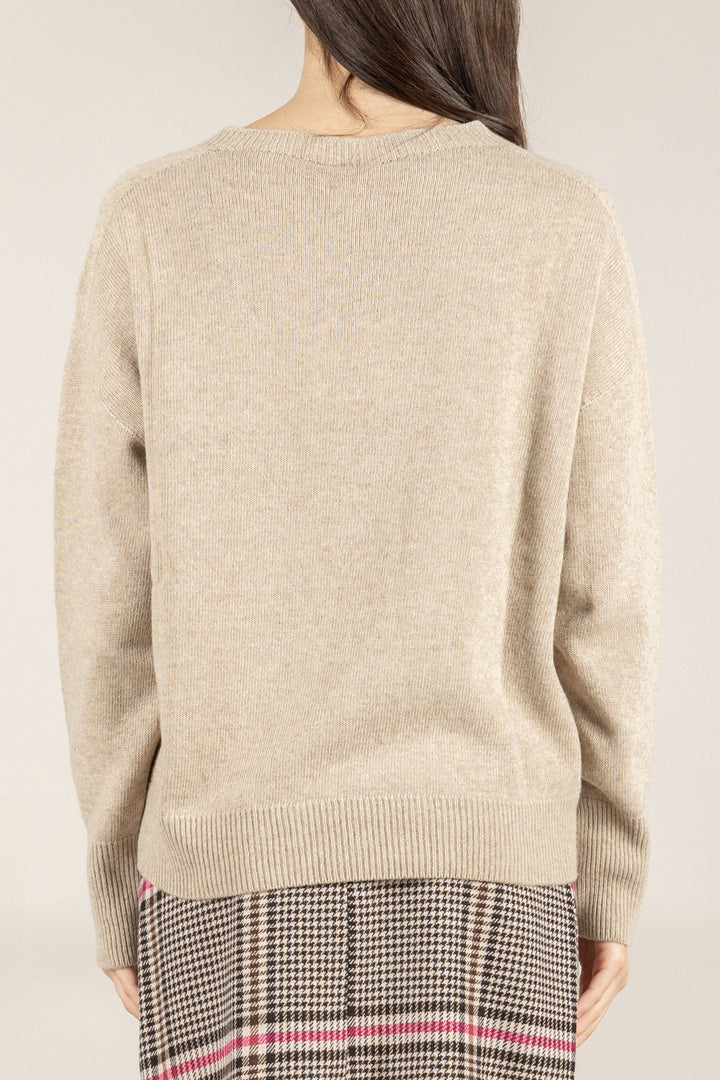 TENSIONE IN - D78756 - MAGLIA SCOLLO A BARCA