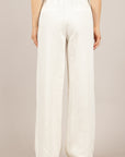 TENSIONE IN - 26P5143 - PANTALONE PALAZZO PANNA