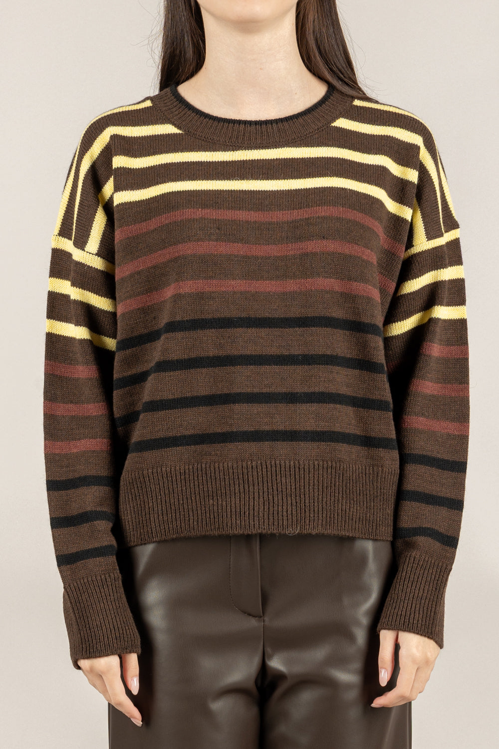 VICOLO - 77357F - MAGLIA A RIGHE