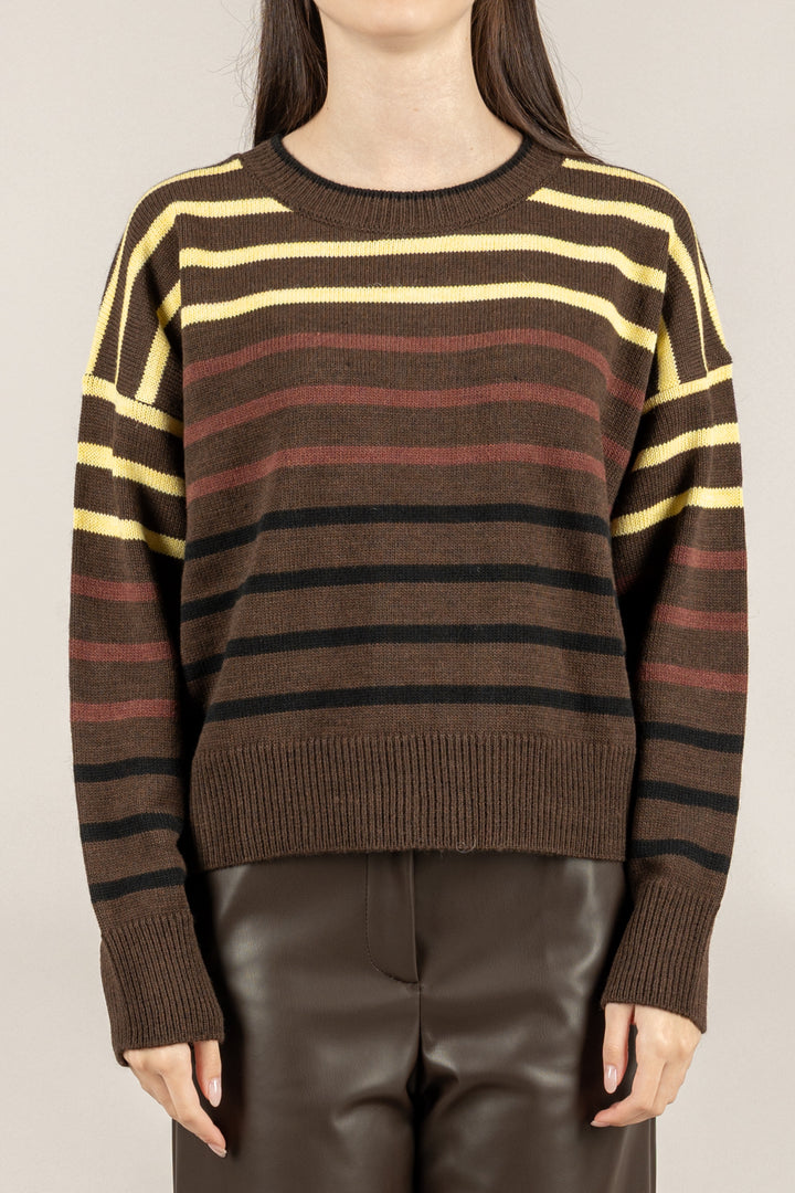 VICOLO - 77357F - MAGLIA A RIGHE