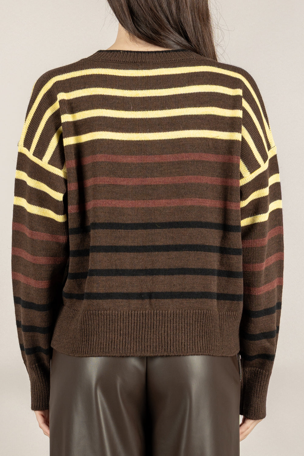 VICOLO - 77357F - MAGLIA A RIGHE