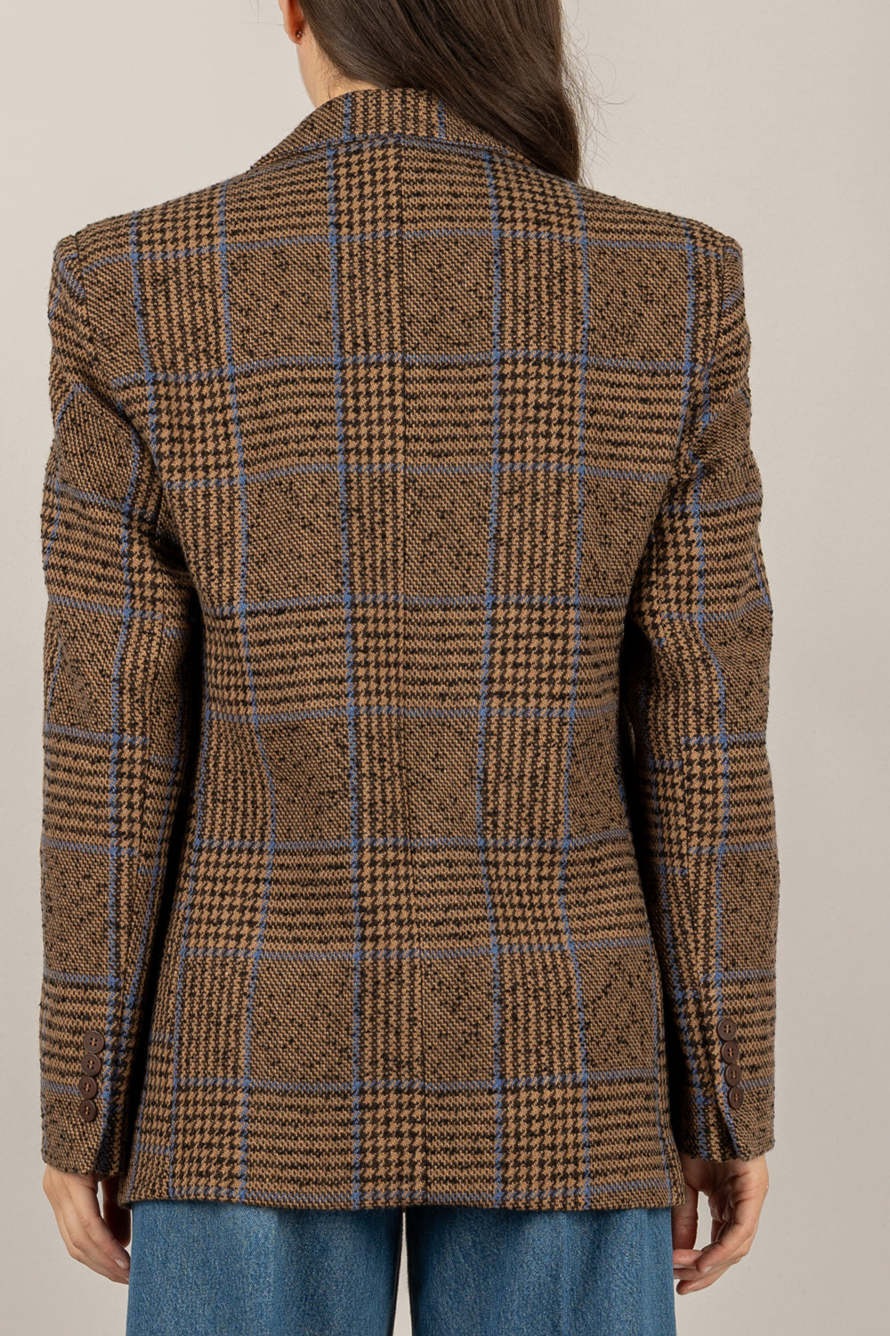 TENSIONE IN - W25J994 - GIACCA PRINCIPE DI GALLES DOPPIO PETTO