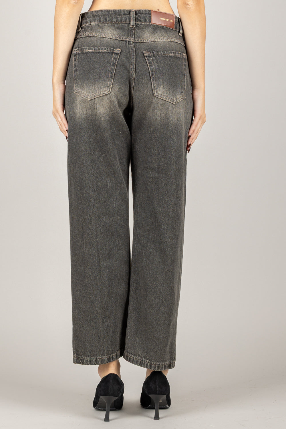 TENSIONE IN - TOM-NOIR - JEANS GAMBA DRITTA (REORDER)