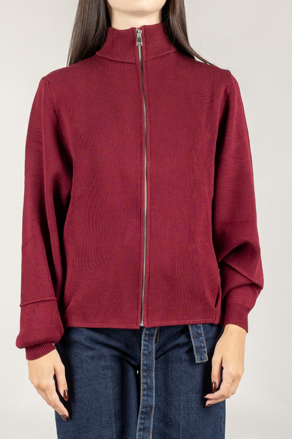 KONTATTO - 3M0947C - CARDIGAN CON ZIP