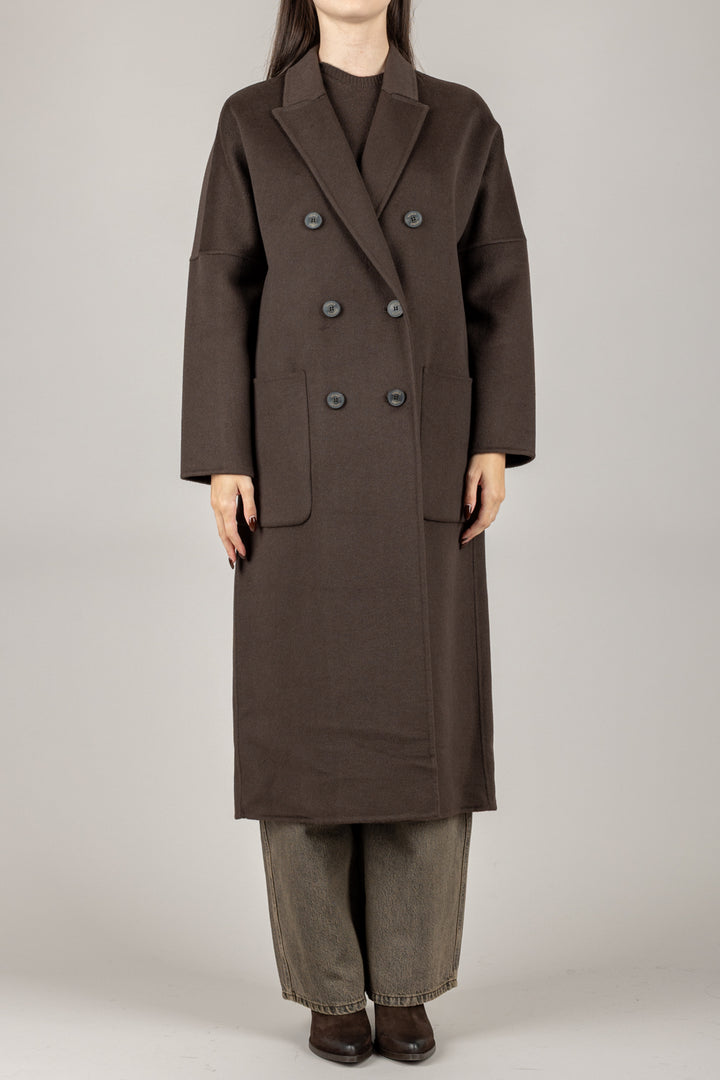 VICOLO - TF0001 - CAPPOTTO DOPPIO PETTO SEI BOTTONI