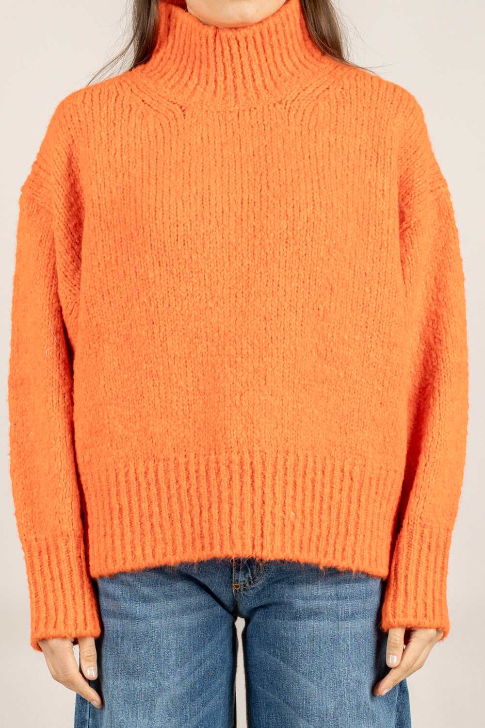 VICOLO - 33062F - MAGLIA COLLO ALTO