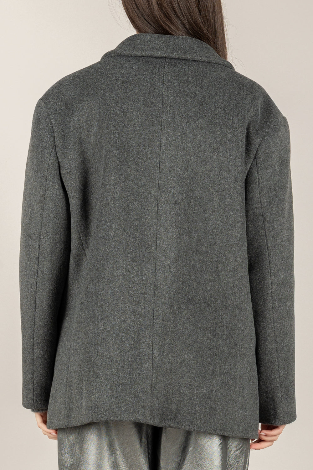 VICOLO - TF2012 - GIACCA CAPPOTTO OVER CON SPILLE