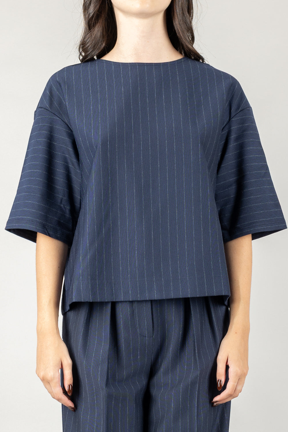 MM MaxMara - 2526946047600 - BLUSA GESSATA IN PUNTO MILANO KAYA