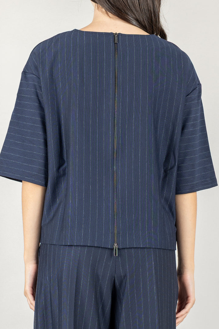MM MaxMara - 2526946047600 - BLUSA GESSATA IN PUNTO MILANO KAYA