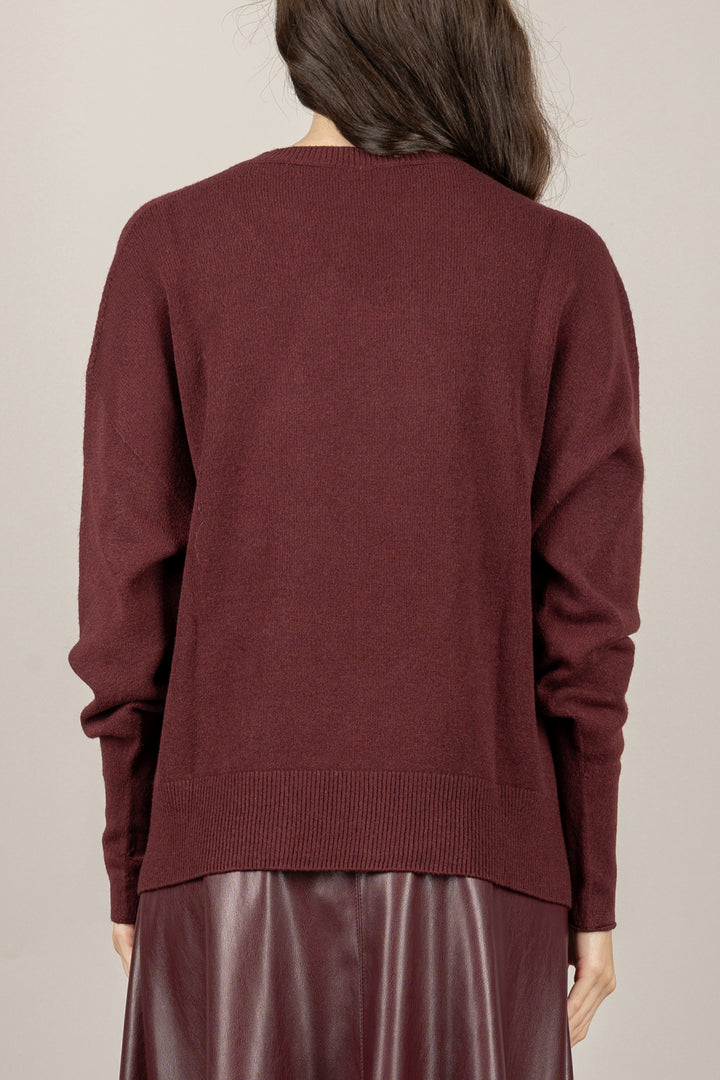 TENSIONE IN - AI730AI25 - MAGLIA SCOLLO A V CUT/OUT