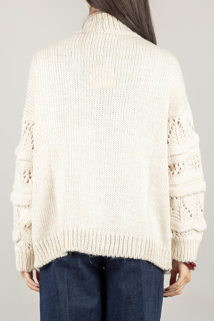 VICOLO - 33047F - CARDIGAN CON RICAMI