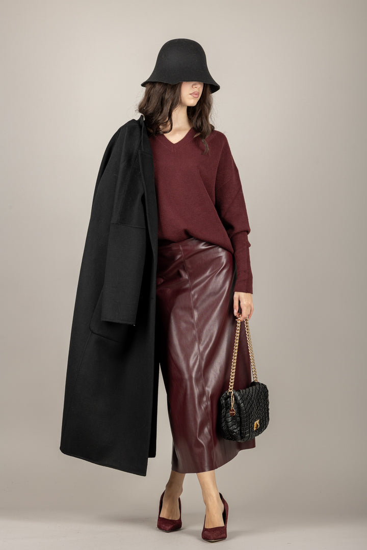 TENSIONE IN - AI730AI25 - MAGLIA SCOLLO A V CUT/OUT